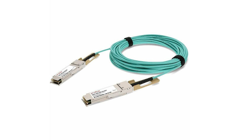 Proline Cisco QSFP-100G-AOC1M Compatible 1m (3.3ft) 100GBase-AOC QSFP28 to QSFP28 Active Optical Cable, 850nm Multimode, TAA Compliant, QSFP-100G-AOC1M-PRO