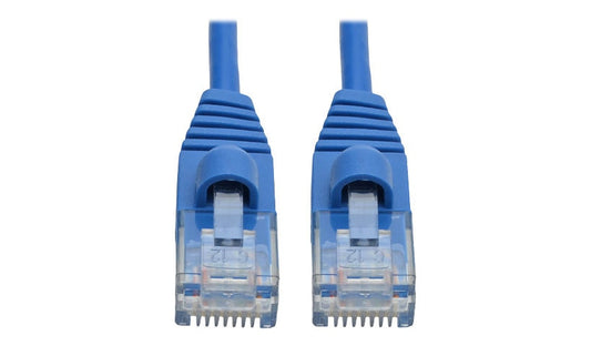 Tripp Lite N261-S03-BL Cat6a Slim Snagless UTP Ethernet Patch Cable 3 ft Blue