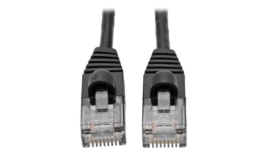 Tripp Lite N261-S04-BK Cat6a Slim Snagless UTP Ethernet Patch Cable 4 ft