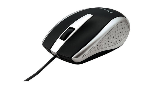 Verbatim 99741 Corded Notebook Optical Mouse USB Silver 1 Year