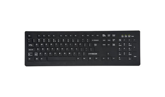 TG3 KBA-CK104S-BNUN-US 104 Key USB Keyboard with Numpad Black