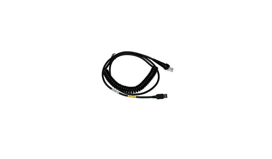 Honeywell Coiled USB/Serial Cable, DB-9, 5V, 9.5 ft (2.9 m), CBL-500-300-C00-04