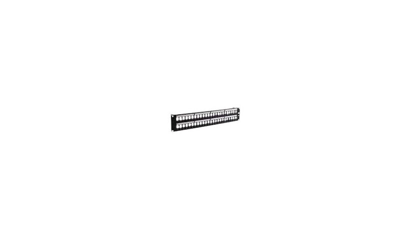 Hubbell HPJ48 HPJ Multimedia Jack Panel 48-Port 2U