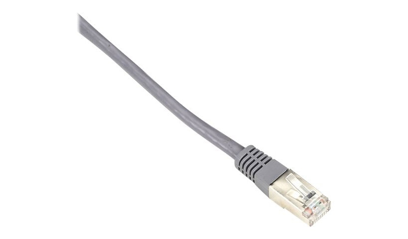 Black Box EVNSL0172GY-0002 Cat5e Molded Shielded Ethernet Patch Cable 2 ft Gray