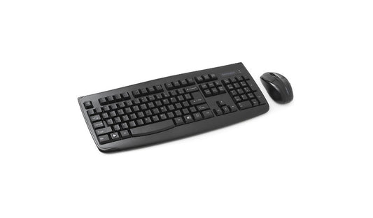 Kensington K75231US Spill Proof 2.4GHz Keyboard Mouse Set 1200 DPI 3 Year