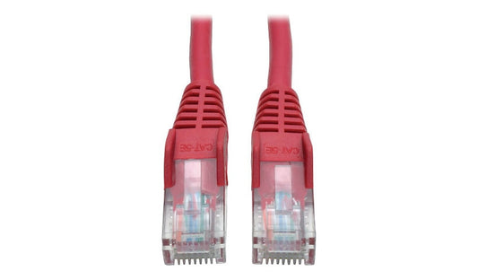 Tripp Lite N001-006-RD Cat5e Snagless UTP Ethernet Patch Cable 6 ft Red