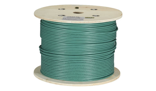 Black Box C6ABC50-GN-1000 GigaTrue Cat6A UTP Riser Bulk Cable 1000 ft 10GbE PoE+