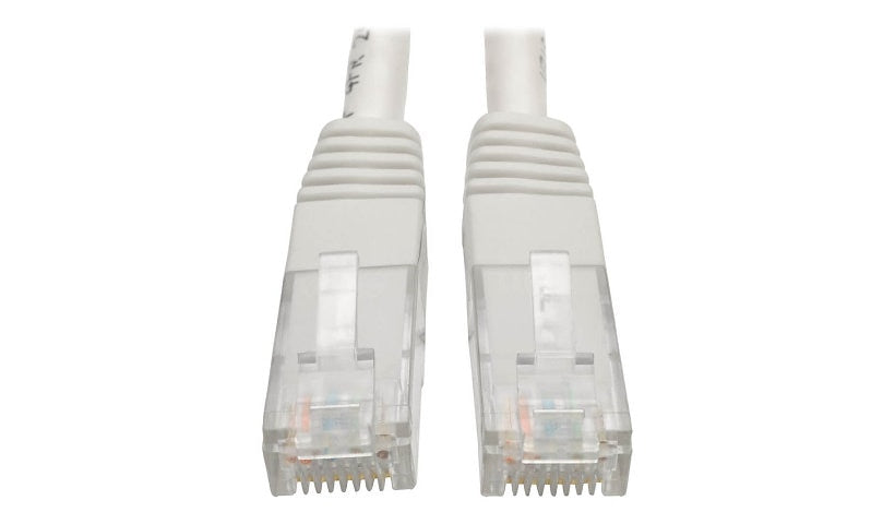 Tripp Lite N200-001-WH Cat6 Molded UTP Ethernet Patch Cable 1 ft White