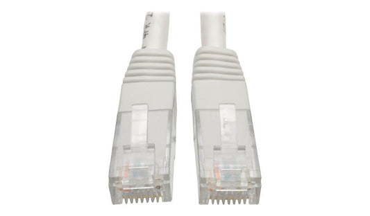 Tripp Lite N200-001-WH Cat6 Molded UTP Ethernet Patch Cable 1 ft White