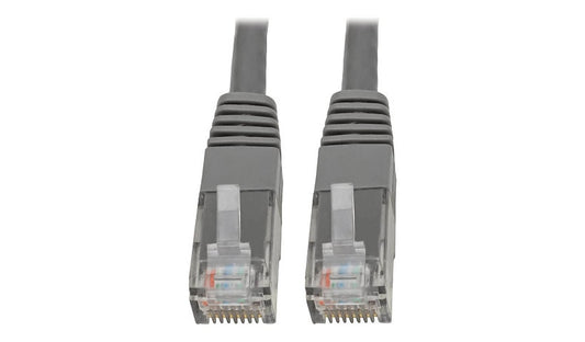 Tripp Lite N200-020-GY Cat6 Molded UTP Ethernet Patch Cable 20 ft Gray