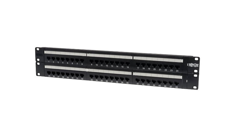 Tripp Lite N052-048 48-Port Cat5e 110 Punch-Down Patch Panel Lifetime Warranty