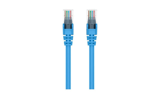 Belkin A3L980-75-BLU-S Cat6 Snagless UTP Ethernet Patch Cable 75 ft Blue