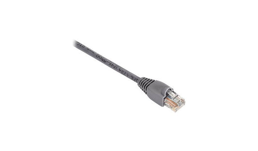 Black Box EVNSL80-0015 Cat5e Snagless UTP Ethernet Patch Cable 15 ft Gray