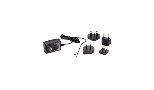 Black Box PS1003-R2 12V 6W Wall Power Supply Bare Leads Intl Plugs 1 Year
