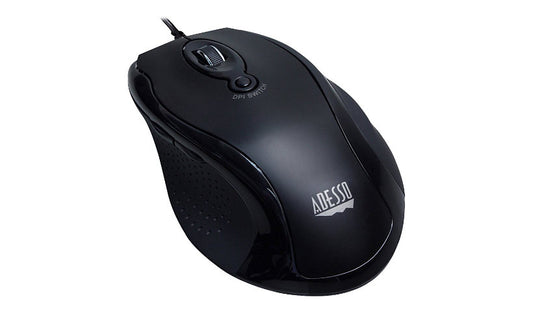 Adesso iMouse G2 Ergonomic Optical Wired Mouse 2400 DPI 1 Year