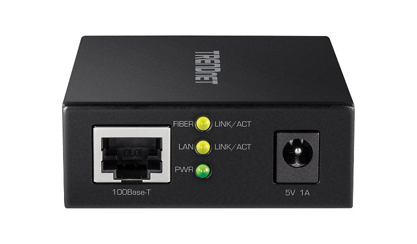 TRENDnet Gigabit 1000BASE-T to SFP Fiber Media Converter, NDAA Compliant, TFC-GSFP