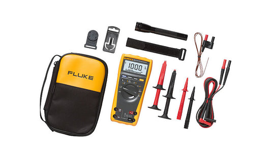 Fluke 179/EDA2 Industrial Multimeter Combo Kit, 1000V CAT III, Test Leads