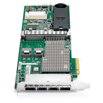 HPE 487204-B21 Smart Array P812 1GB FBWC 2 Int/4 Ext Port PCIe x8 SAS Controller