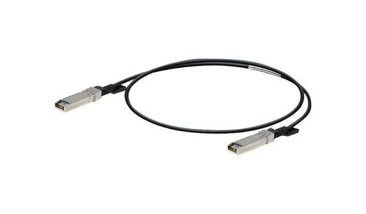 Ubiquiti UniFi 1m (3.3ft) 10GBase SFP+ to SFP+ Passive Twinax Direct Attach Cable, Black, UDC-1