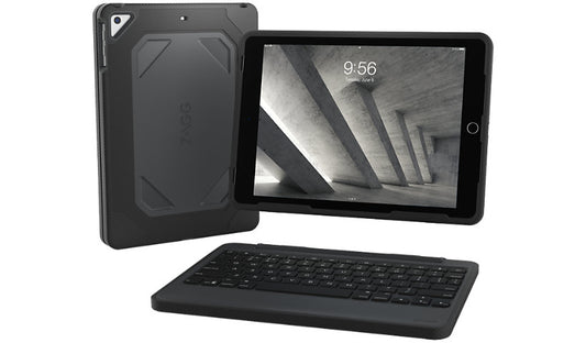 ZAGG Rugged Book Keyboard Case Backlit for iPad Air Pro 9.7 A97RGK-BB0