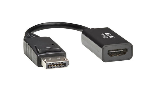 Tripp Lite P136-06N-H2V2LB DisplayPort to HDMI Active Adapter 6 in DP 1.2 3 Year