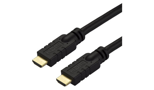StarTech.com HD2MM10MA Active HDMI 2.0 Cable 30 ft 4K 60Hz UHD High Speed 2 Year
