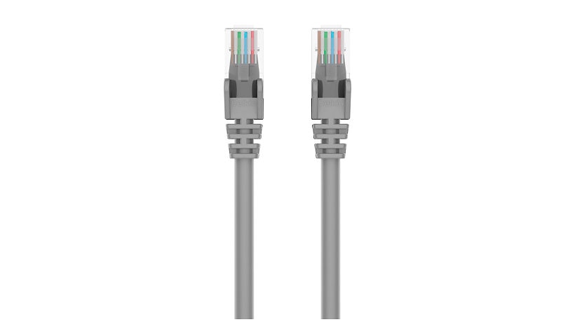 Belkin A3L791-12-S Cat5e Snagless UTP Ethernet Patch Cable 12 ft Gray