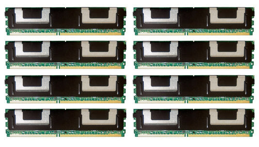 HPE 398709-071 64GB (8x8GB) DDR2-667 PC2-5300 2Rx4 CL5 ECC FBDIMM Memory G1/G5