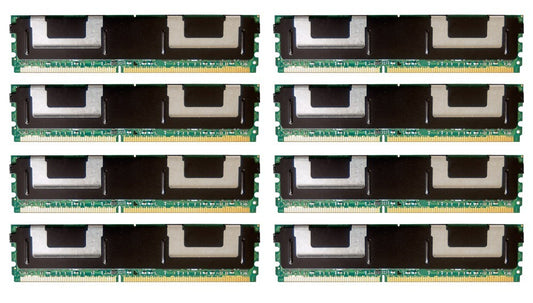 HPE 416474-001 64GB (8x8GB) DDR2-667 PC2-5300 2Rx4 CL5 ECC FBDIMM Memory G1/G5