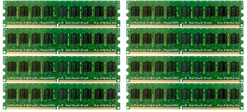 HPE 495605-B21 64GB (8x8GB) DDR2-667 2Rx4 CL5 ECC FBDIMM Memory G5/G6/G7