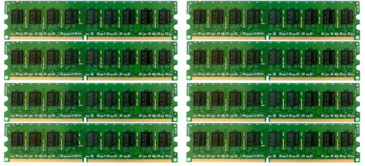 HPE 495605-B21 64GB (8x8GB) DDR2-667 2Rx4 CL5 ECC FBDIMM Memory G5/G6/G7