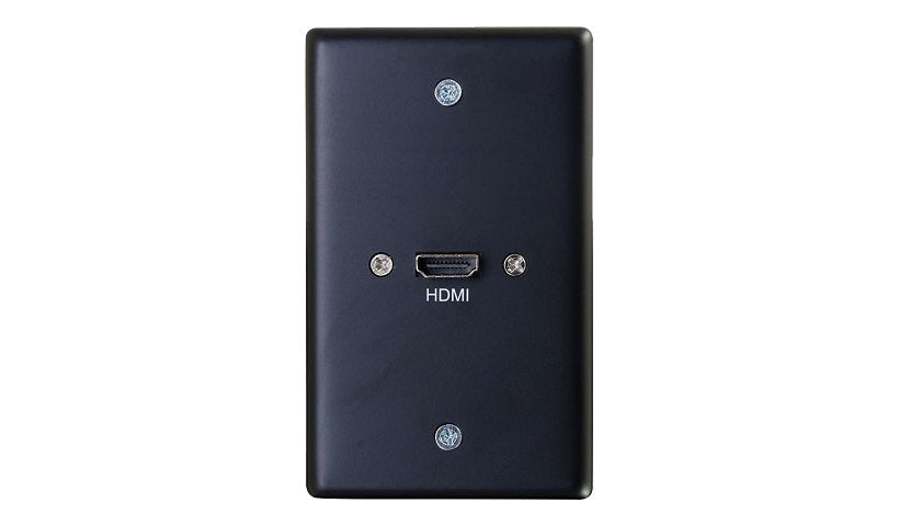 C2G 39878 HDMI Pass-Through Single-Gang Wall Plate Lifetime Warranty