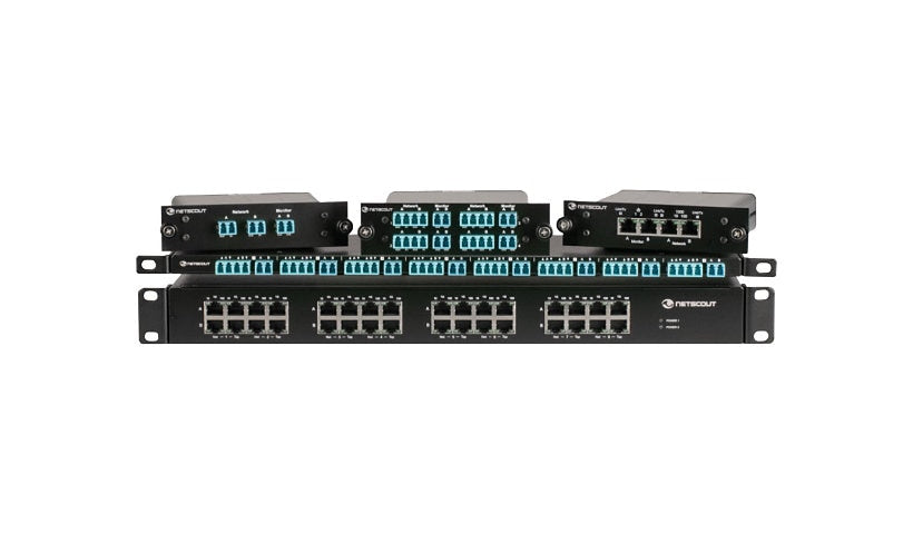 NetScout TAP 340-1088 Multimode LC Fiber Tap, 50:50, 40 Gbps