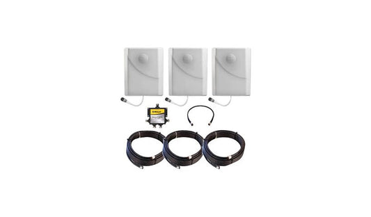 WilsonPro Triple Antenna Expansion Kit 3 Panel Antennas Splitter 309908-50N