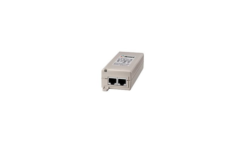 Microchip PD-3501G/AC-US Single Port PoE Midspan, 15.4W, 802.3af