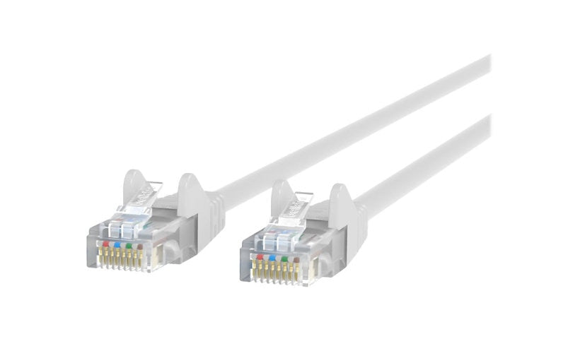 Belkin A3L980-03-WHT-S Cat6 Snagless UTP Ethernet Patch Cable 3 ft White