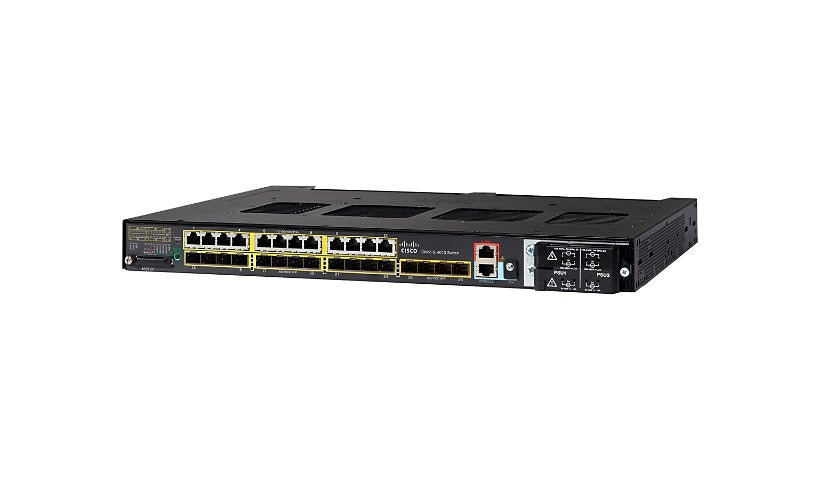 Cisco IE4010 IE-4010-16S12P Industrial Switch, 12x PoE+, 16x SFP, TAA