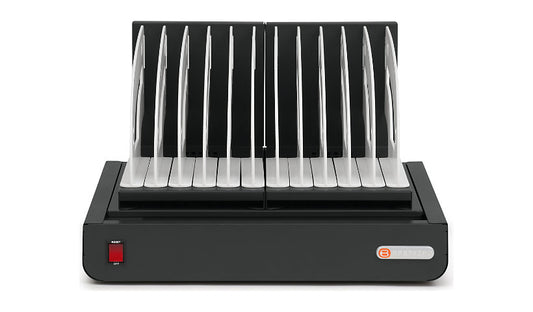 Bretford Cube Micro Tray TVT10AC, 10 Devices, Charcoal