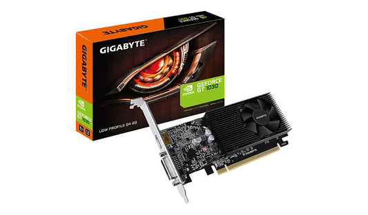 Gigabyte GT 1030 Low Profile D4 2G - graphics card - GF GT 1030 - 2 GB
