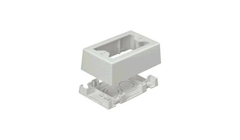 Panduit JBX3510EI-A Pan-Way Low Voltage Surface Mount Outlet Box 1-Gang