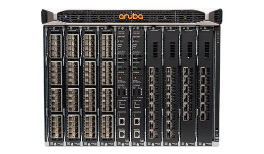 HPE Aruba 8400 JL376A 8-Slot Chassis Bundle, 32 x 10G + 6 x 40/100G