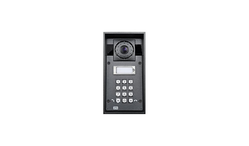 2N IP Force 1 Button HD Camera Keypad 10W Speaker IP Intercom 01339-001
