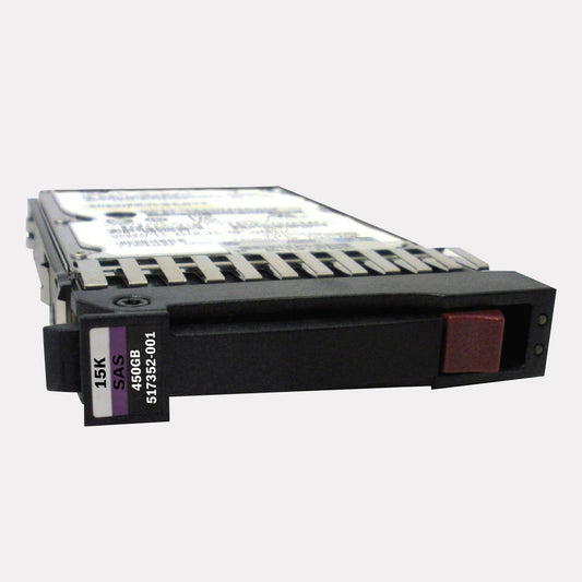 HPE EF0450FARMV 450GB Enterprise HDD SAS 6Gbps 15K RPM 3.5" LFF for Gen5-Gen7