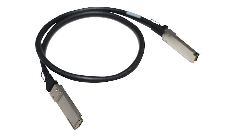 HPE 3m (10ft) 100GBase QSFP28 to QSFP28 Copper Direct Attach Cable, Black, 845406-B21