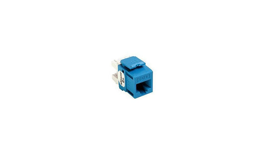 Leviton 61110-RL6 eXtreme 6+ QuickPort Cat6 Connector RJ45 110-Style Blue 1 Year