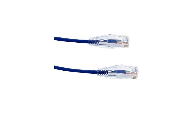 Axiom C6BFSB-B2-AX BENDnFLEX Ultra-Thin Cat6 Patch Cable 2 ft Snagless UTP Blue