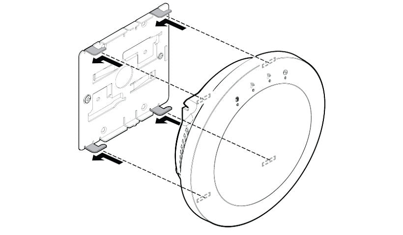 Extreme Networks 37201 WiNG Indoor Mounting Bracket