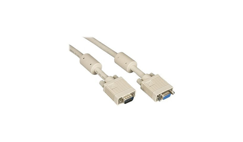Black Box Premium VGA Extension Cable, HD15 Male/Female, Shielded, 10 ft