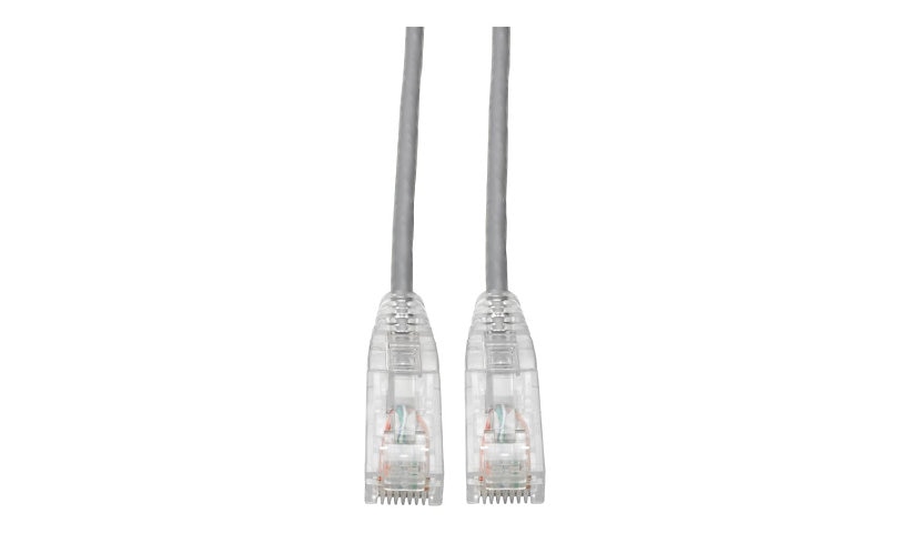 Tripp Lite N201-S07-GY Cat6 Slim Snagless UTP Ethernet Patch Cable 7 ft Gray