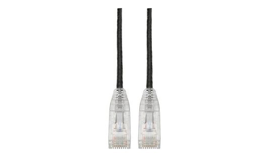 Tripp Lite N201-S15-BK Cat6 Slim Snagless UTP Ethernet Patch Cable 15 ft